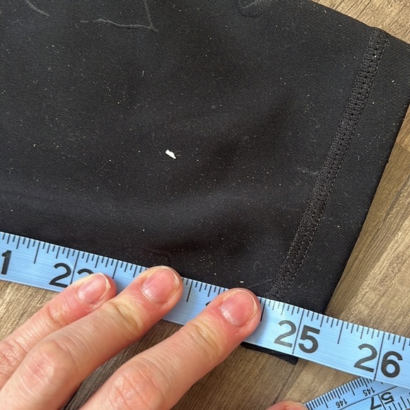 Ideology black floral detailed yoga legging size small - Picture 11 of 12